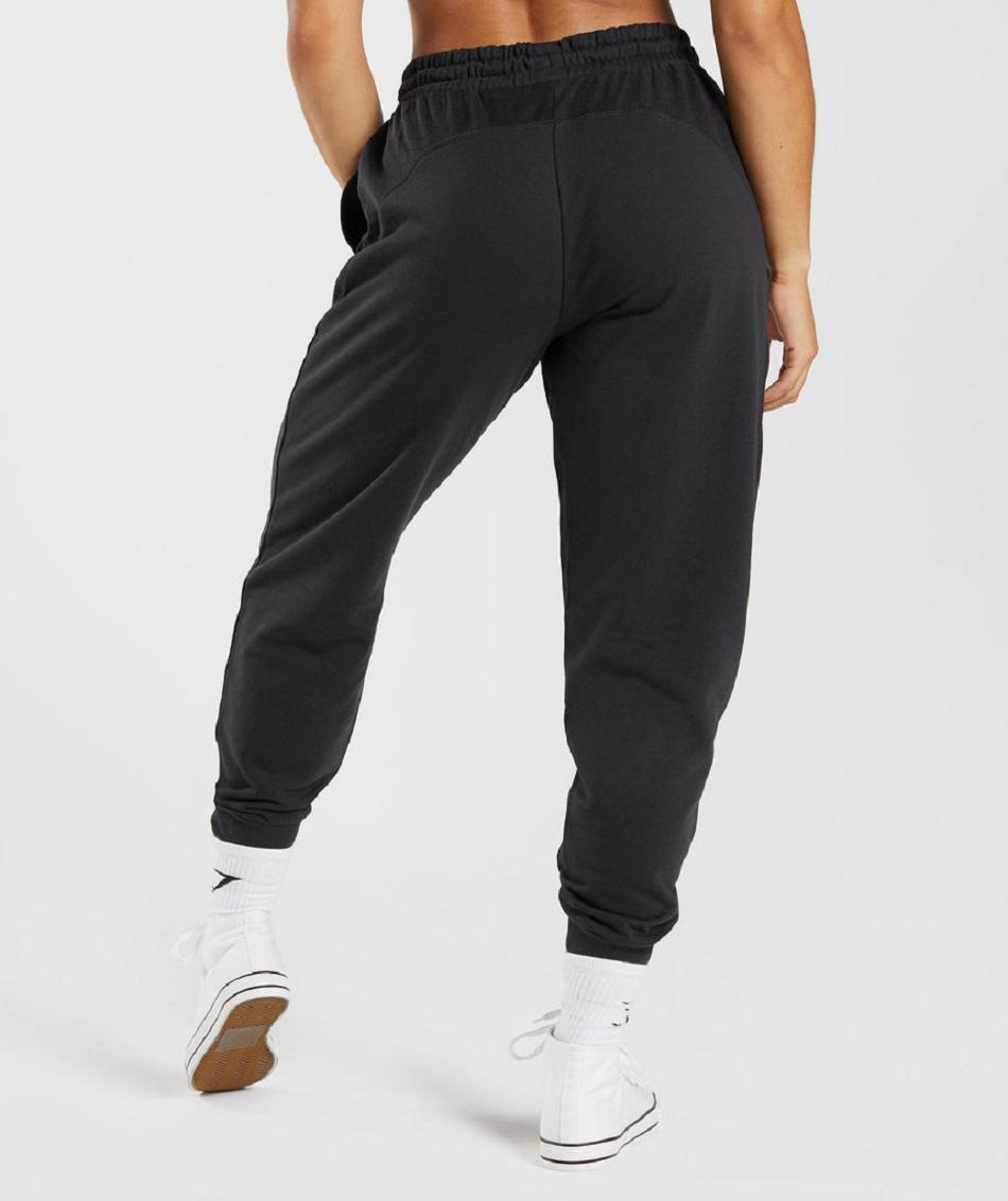 Gymshark Gs Power Ženske Jogger Hlače Crne | HR 4127UZG